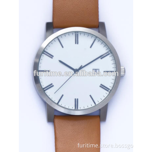 ultra-thin high quality wrist watch with quartz movement